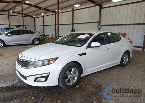 2015 Kia Optima Lx from USA, damaged, VIN 5XXGM4A75FG445878
